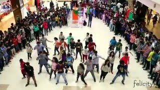 Felicity IIIT Hyderabad presents Flashmob  Manjeera Mall [upl. by Zachary]