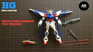 HG BUILD STRIKE GUNDAM FULL PACKAGE  HG BUILD FIGHTERS  BUILD [upl. by Scharff]