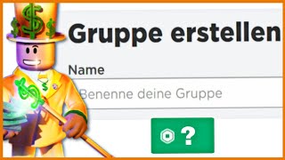 Roblox GRUPPE ERSTELLEN und VERWALTEN  So geht es RICHTIG Deutsch [upl. by Adnorahc169]