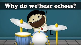 Why do we hear echoes  aumsum kids science education children [upl. by Demahum]