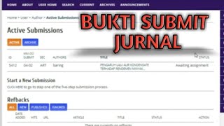 Cara registrasi dan submit jurnal [upl. by Quartas]