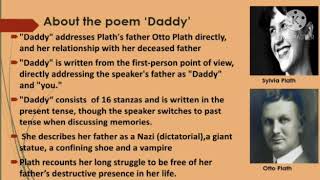 Daddy by Sylvia PlathSummary and Analysis [upl. by Ilaw962]