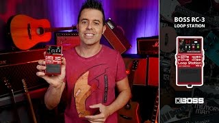 Review y Prueba Pedal BOSS RC3 Loop Station Review  Guitarraviva [upl. by Nosyarg]