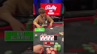 1000 Pot does TWO PAIR win here Absolute Nuts  No Limit Texas Holdem Poker  Las Vegas poker [upl. by Atnad]