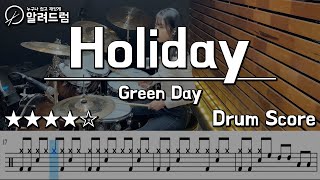 Holiday  Green Day DRUM COVER [upl. by Brace]