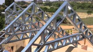 AV Light Steel Custom Roof Trusses [upl. by Vladamar]