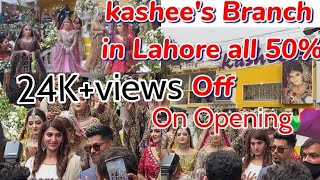 kashees Beauty Salon In Lahore  50 Off on Opening day all Bridal dresses jewelry amp Make up [upl. by Thordis]