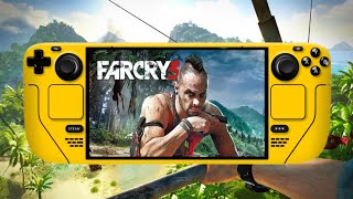 Far Cry 3 Steam Deck  Max Settings  Steam Deck Gameplay  SteamOS [upl. by Tullus]