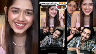 100000 Fans Join Jannat Zubair And Faisu LIVE Video  World Record  Team 07 [upl. by Ennovyhs411]