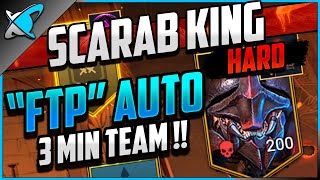 quotEASY F2P AUTOquot Borgoth the Scarab King on HARD  Doom Tower Series  RAID Shadow Legends [upl. by Pellikka]