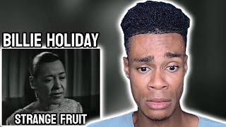 Billie Holiday  Strange Fruit  FIRST TIME REACTION [upl. by Aztiray101]