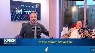 Tom Tolberts Last Show Steve Kerr Full Interview [upl. by Trebliw]