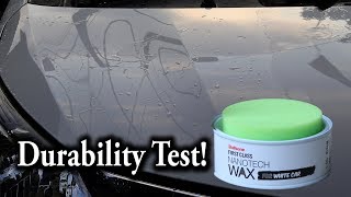 Car Wax Test  Bullsone Nanotech White Wax [upl. by Nyad]