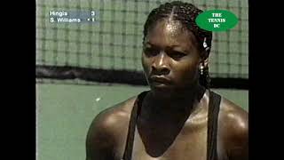 Serena Williams v Martina Hingis  2000 Los Angeles SF Highlights [upl. by Nallid954]