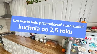 Malowane meble kuchenne po 25 roku Warto było DIY [upl. by Dre]