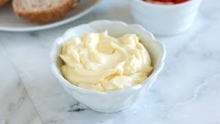 FailProof Homemade Mayonnaise Recipe [upl. by Enawtna]