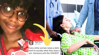 Nurse Makes Disrespecful Remark About White Women Having Babies [upl. by Routh]