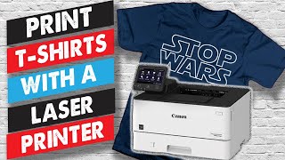 How To Print T shirts With A Laser Printer [upl. by Ashly]