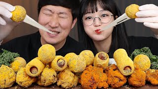 흥삼오빠와 함께하는 뿌링클치킨 치즈볼 먹방 BBURINKLE CHICKEN amp CHEESE BALLS MUKBANG  ASMR EATING SOUNDS [upl. by Akerahs280]