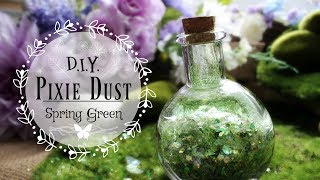 How to Make Pixie Dust  DIY Magical Fairy Dust or Pixiedust Tutorial  Fairy Cosplay Prop Bottle [upl. by Attelahs]