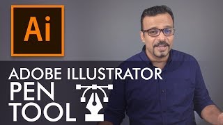 Adobe Illustrator Training  Class 3  Pen Tool Urdu  Hindi Eng Sub [upl. by Frodeen]