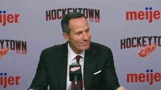 Christopher Ilitch  Red Kelly Number Retirement Announcement [upl. by Hum495]