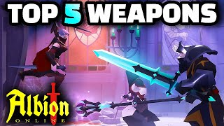 TOP 5 Weapons To Main in Albion Online 2024 EU Launch Patch [upl. by Venuti763]