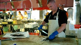 Rialto Fish Market in Venice  Italy [upl. by Madancy]