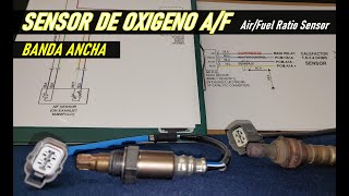 Sensor de oxigeno AF o de banda ancha como funciona su señal y como probarlo [upl. by Eelessej]