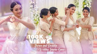 SHERON AND POSHIKA  WEDDING SURPRISE DANCE  2021 [upl. by Godred]