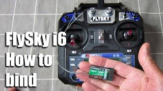 FlySky i6 How to bind [upl. by Kissel]