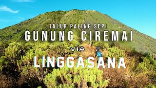 10 Jam Tektok Gunung Ciremai via Linggasana  Jalur Paling Berat SeJawa Barat⁉️ 2 [upl. by Gregorius]