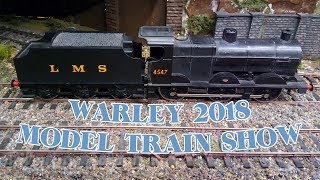 Warley National Model Railway Exhibition 2018  The Superb Model Train Show at NEC Birmingham [upl. by Chaille]