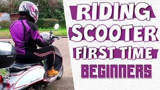 Riding Scooter for the Very First Time Beginners Guide [upl. by Eatnahs]