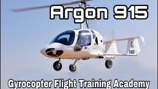 Argon 915 Gyrocopter Flight Training Academy [upl. by Kcorb]