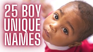 TOP 25 BABY BOY NAMES 2021  UNIQUE NAMES FOR BOYS LIST  BABY BOY NAMES [upl. by Sweyn227]