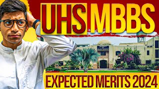 UHS MBBS Expected Merits 2024  Complete Analysis [upl. by Dawaj]