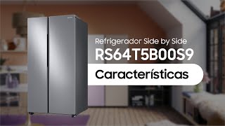 Refrigerador Samsung RS64T5B00S9  Características [upl. by Ashmead]