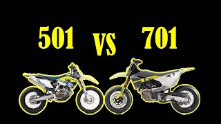 Why I bought a 2020 Husqvarna 701 SM vs FE501S [upl. by Amer836]