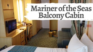 Mariner of the Seas Cabin 6622 Room Tour Balcony Hump Cabin [upl. by Valentin]