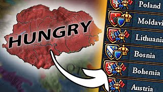 Hungary Just Got INSANELY FUN In EU4 [upl. by Anitsirt]