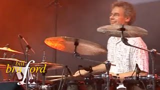 Bill Bruford  Drum Solos Salon de la Musique Paris 2006 [upl. by Vernen593]