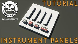 Stormworks Instrument Panels Tutorial [upl. by Bobbi534]