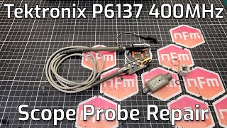 Tektronix P6137 Scope Probe Repair [upl. by Gabey]