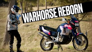 Restoring my iconic Africa Twin 1992 Honda XRV750 [upl. by Kelwin]