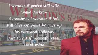 Fourteen Carat Mind Gene Watson with Lyrics [upl. by Mitran]