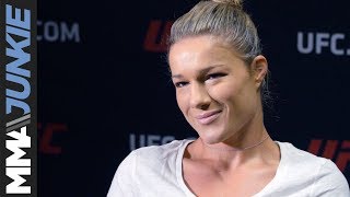 UFC 223 Felice Herrig full prefight interview [upl. by Paulo]