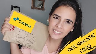 CORREIOS  COMO ENVIAR AS PEÇAS  FRETE EMBALAGENS E DICAS [upl. by Haral932]