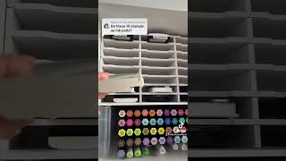 AWESOME Storage Idea for Stampin Up Ink Pads craftroomorganization [upl. by Albin734]