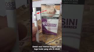 ROKOK BOSSINI PREMIUM CLICK 2 RASA TERBARU 2023 [upl. by Gilberta663]